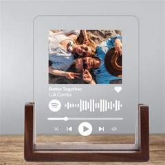 Acrylic  6  Spotify Song Plague Tabletop Photo Frame (U-Shape)